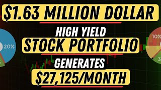 My 163 Million Stock Portfolio Unveiled  27125Month Passive Income  Monthly UPDATE 40 [upl. by Tarr]