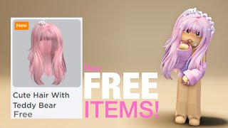 NEW FREE ITEMS YOU MUST GET IN ROBLOX🤩🥰 [upl. by Windy]