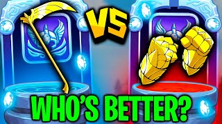 Diamond Scythe Mains vs Gauntlets Mains Whos Better [upl. by Oirotciv789]