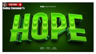 MAGIC PSD Text Effects You Wont Believe Are Possible [upl. by Ahsimrac]