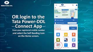 Steps for Self Meter ReadingTata PowerDDL Consumers [upl. by Rasaec]