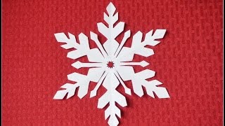 Paper Snowflake 2 Detailed tutorial intermediate level  Can YOU do it [upl. by Fidelia]