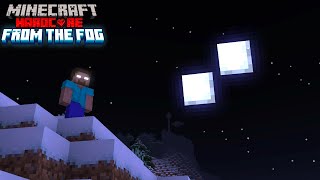 I Added HEROBRINE to my Hardcore World Minecraft From The Fog 1 [upl. by Ocirred]