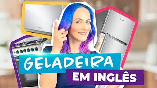 Móveis e Eletrodomésticos em Inglês Vocabulário Inglês  Teacher Elza [upl. by Eninahpets376]