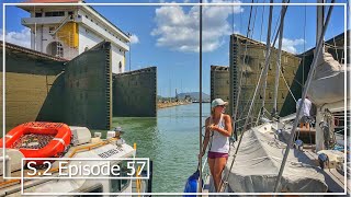 WE Transit the Panama Canal on a Custom Built Sailboat  Episode 57 [upl. by Adine]