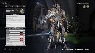 warframe NIDUS PRIME 4th skin fashionframe with details [upl. by Martin198]