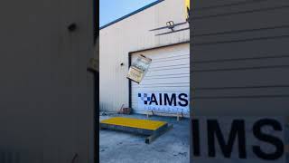 10 foot 1000lb drop test on AIMS Composites FRP Structure [upl. by Dwyer]