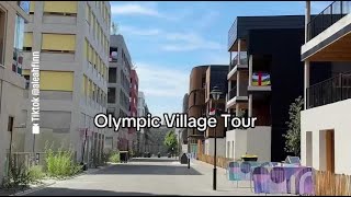 JO de Paris 2024  Les athlètes nous font visiter le Village olympique [upl. by Viridissa]