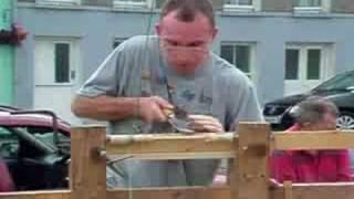 Sneem Festival Kevin Downings pole lathe 2 [upl. by Silma]