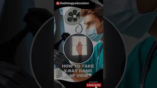 🤔How to take x ray hand Ap view🤔kaise x ray hand Ap view nikal thae haishortsvideo radiology [upl. by Mitinger]