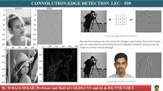 CONVOLUTION EDGE DETECTION LEC 599 [upl. by Reilamag431]