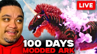 100 Days LIVE Modded ARK Descended Day 50 [upl. by Sidky]