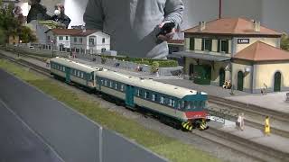 Mostra di Modellismo Ferroviario al Castello di Novara [upl. by Darcia]