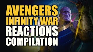 Avengers Infinity War Reactions Compilation [upl. by Elleinnod]