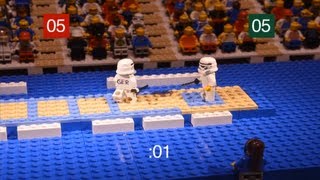 Womens Fencing SemiFinal Shin Lams sitdown protest  Brick by brick [upl. by Amsa]