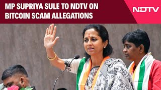 Maharashtra Polls  quotLies Lies Liesquot MP Supriya Sule To NDTV On Bitcoin Scam Allegations [upl. by Garretson]