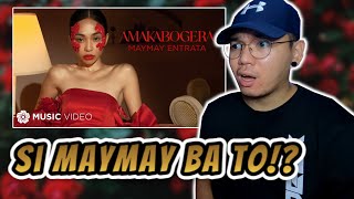 DANCER REACTS to MAYMAY ENTRATA  AMAKABOGERA  MV │ DI AKO MAKAPANIWALA NA SI MAYMAY ENTRATA ITO [upl. by Anes]