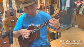 馬丁C F Martin Baritone Ukulele [upl. by Kristien498]