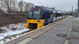 Snowy Trains at Skipton Station  1132023 [upl. by Paulette]