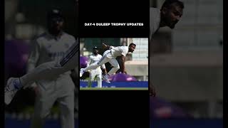 Day 4 Duleep Trophy updates duleeptrophy cricket cricketvideos [upl. by Remat]