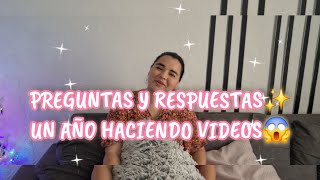 YA MONETIZO MI CANAL🤑 POR QUE HAGO VIDEOS😱PREGUNTAS Y RESPUESTAS✅️ ACOMPAÑAME🙏UN AÑO EN YOUTUBE✅️😱 [upl. by Chic]