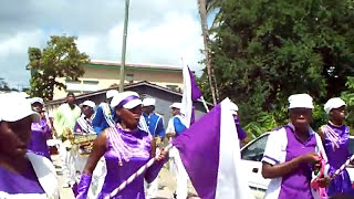 Benque Viejo Del Carmen 8 2008 Belize Festival and Parade Marching Band [upl. by Oliana]