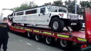 Limousine  Hummer Limo quotFive Star Limos Liverpoolquot 07772 000000 [upl. by Nalo]