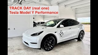 Track Day in my Tesla Model Y Performance real track day [upl. by Marco]