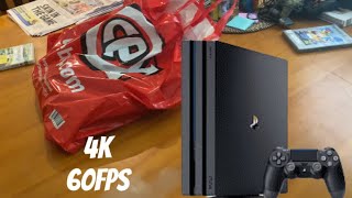 PS4 Pro Unboxing from Cex 4K 60fps [upl. by Nihahs]