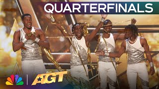 Hakuna Matata Acrobats Receives The GOLDEN BUZZER From Sofia Vergara  Quarterfinals  AGT 2024 [upl. by Nit60]