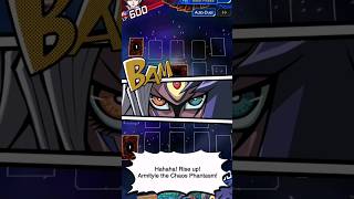 Armityle The Chaos Phantasms summon card yugioh yubel youtubeshorts shortsviral shortvideos [upl. by Bobina454]