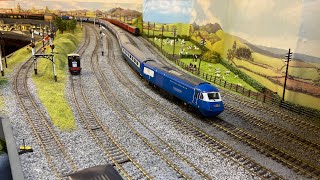 We run trains on a MASSIVE Layout Exeter Junction Model Railway Club Visit 27124 [upl. by Smart176]