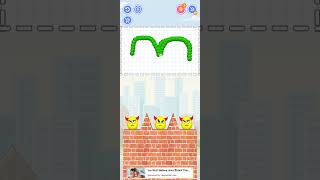 Draw To Smash logic puzzle Level 45 imalidotcom game solution Logic Puzzle Draw the line to smash [upl. by Amory421]