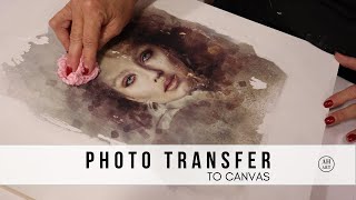 How to Transfer Photos to Canvas [upl. by Hepzi]