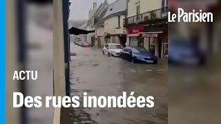 Torrents d’eau 23 000 éclairs  une partie de la France balayée par de gros orages [upl. by Steinman36]