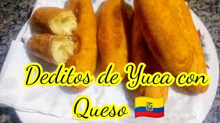 Deditos de Yuca con Queso 🇪🇨❤️ [upl. by Najed568]