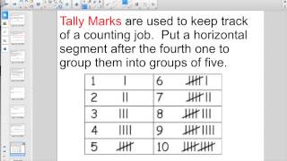 Lesson 12 Line Rays Segments Number Lines amp Tally Marks [upl. by Dorsy612]