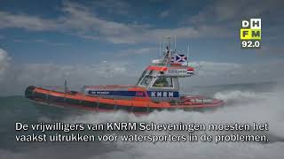 2023 was druk jaar voor KNRM Scheveningen • Werkzaamheden Utrechtsebaan starten dit weekend [upl. by Anotyal]