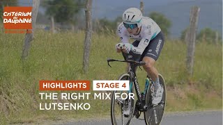 Dauphiné 2021  Stage 4  Highlights The right mix for Lutsenko [upl. by Nymsaj447]