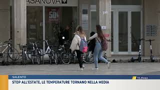 Stop allestate le temperature tornano nella media [upl. by Jegar357]