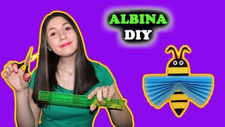 Albina din hartie colorata  DIY 2021 [upl. by Hatty]