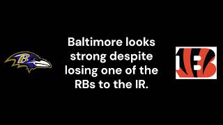 Ravens vs Bengals Prediction NFL Week 5 October 6th 2024 [upl. by Safoelc]