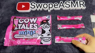 ASMR Cow Tails Mini Strawberry Smoothie [upl. by Kered590]