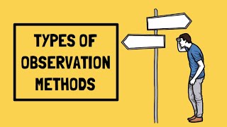 TYPES OF OBSERVATION METHODS IN PSYCHOLOGY [upl. by Georgine]