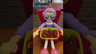 ♥️❤️💗 191 MILLION VIEWS GRANNY LOVES FRUITY CANDY ❤️ shortvideo trending viral youtubeshorts [upl. by Ahsinyar]