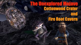 The Unexplored Mojave Fire Root Cavern and Cottonwood Crater [upl. by Coombs]