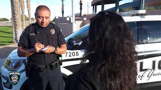 Yuma Police Department  CopLogic Online Crime Reporting System [upl. by Tyrrell]