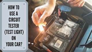 How To Use A 12V Circuit Tester Use This Simple Tool For Solving Electric Problems On Your Car [upl. by Doownil]