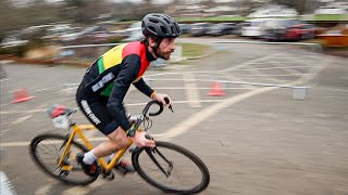 Herne Hill Velodrome Cyclocross  Round 9 London and SE Cyclocross League Mens CX Race 2122 [upl. by Mun527]