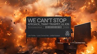 AFROJACK Timmy Trumpet Lil Jon  We Cant Stop Official Audio [upl. by Nnayelsel]